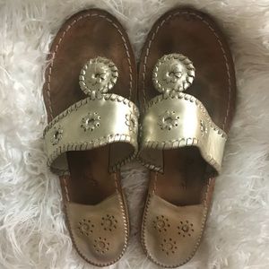 Jack Rogers Platinum Sandals